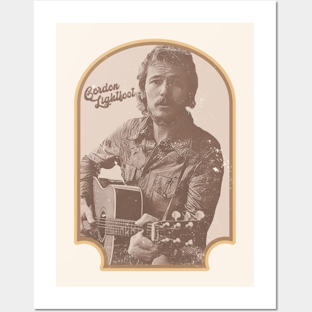 Gordon Lightfoot Wall Art by darklordpug